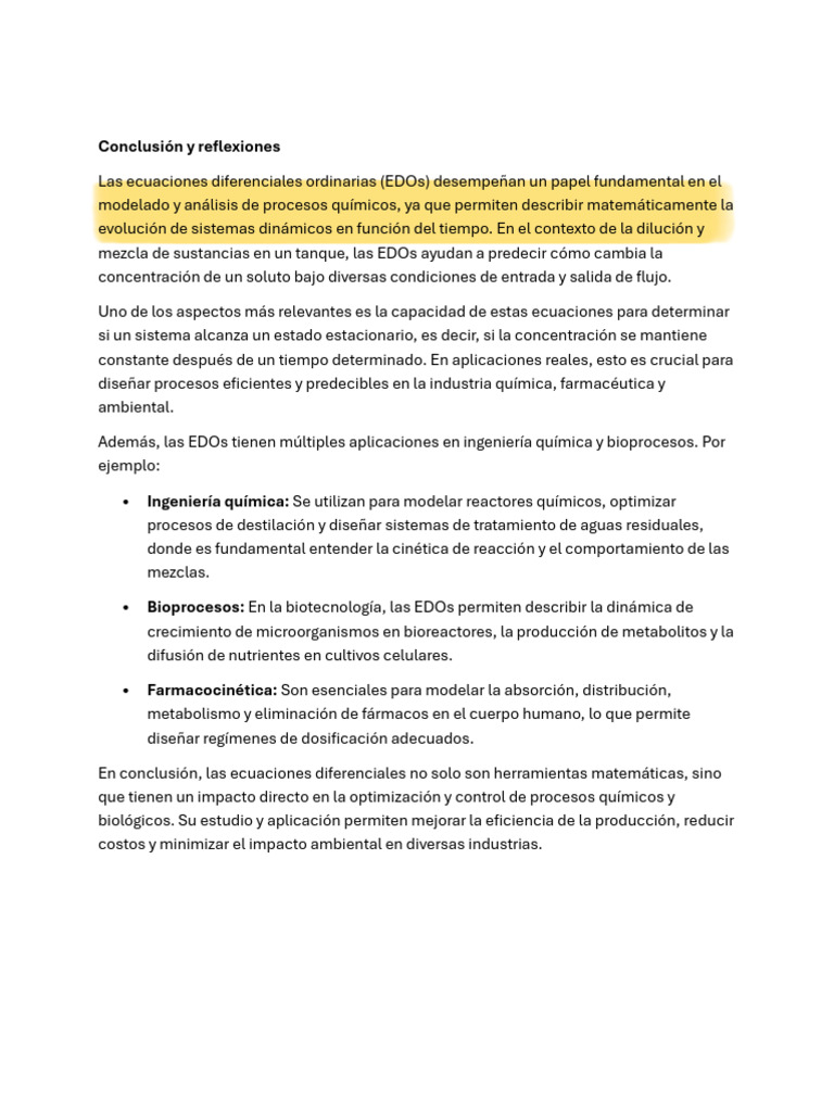 Conclusion Matematica | PDF