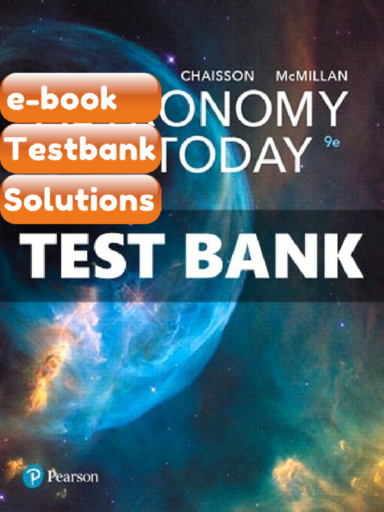 Ebook & Testbank Astronomy Today 9th Edition Chaisson | PDF | Services ...