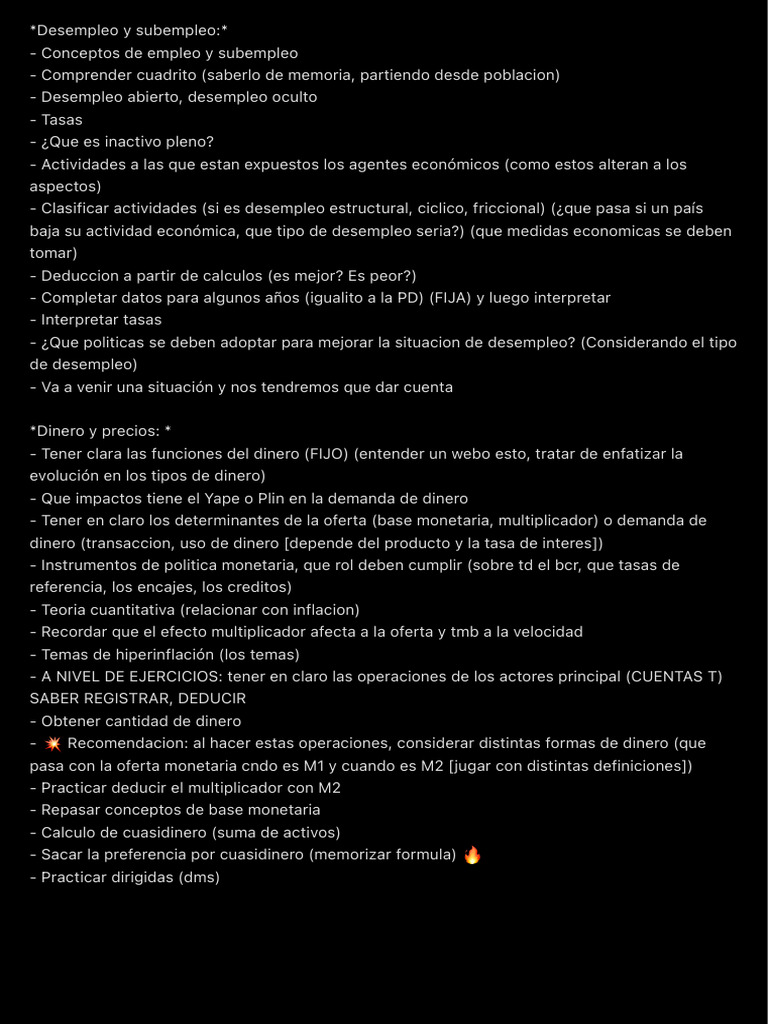 Desempleo y Subempleo | PDF