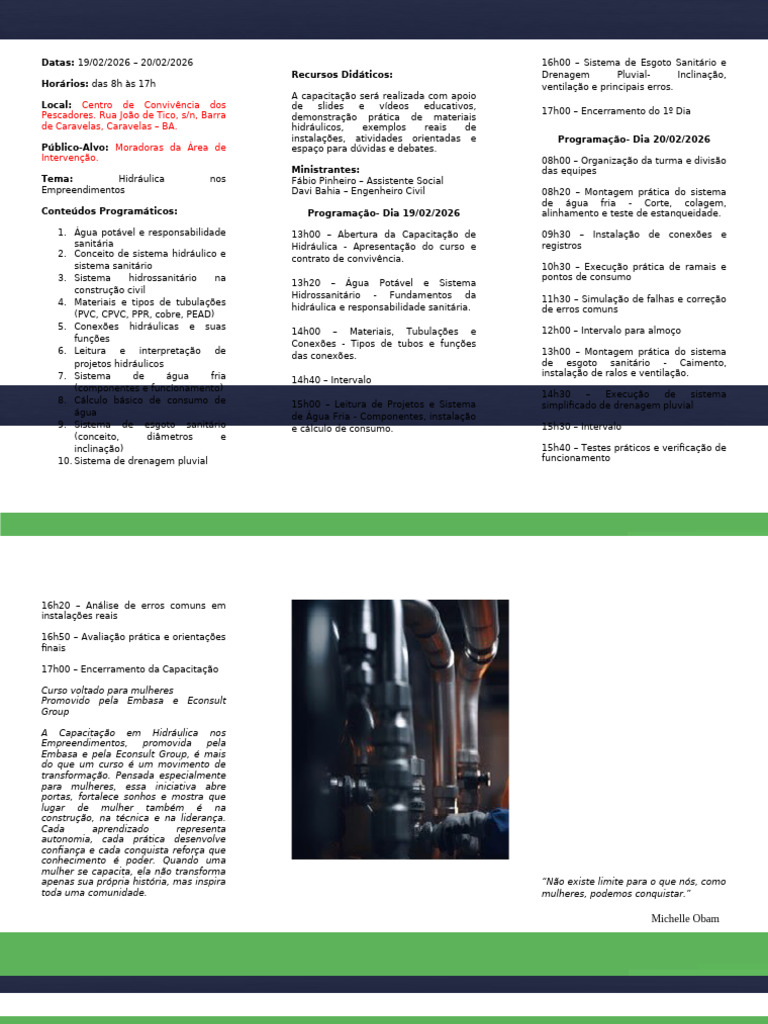 Folder Educadores Embasa Pdf 