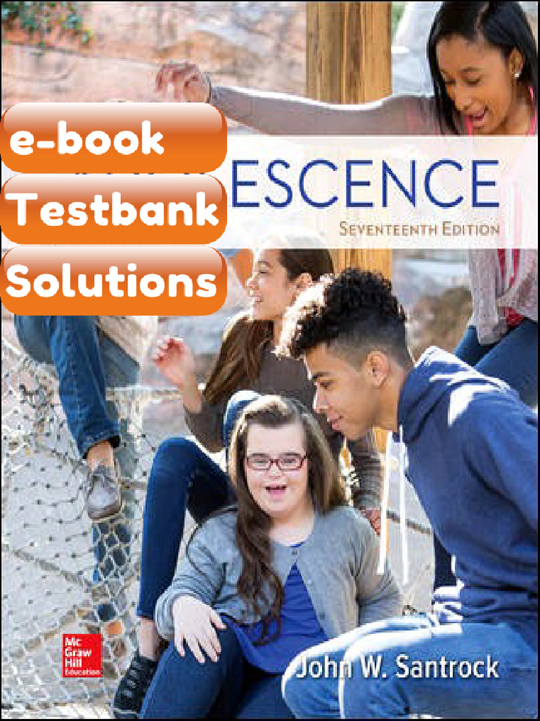 Ebook & Testbank Adolescence 17E Santrock | PDF | Subscription Business ...