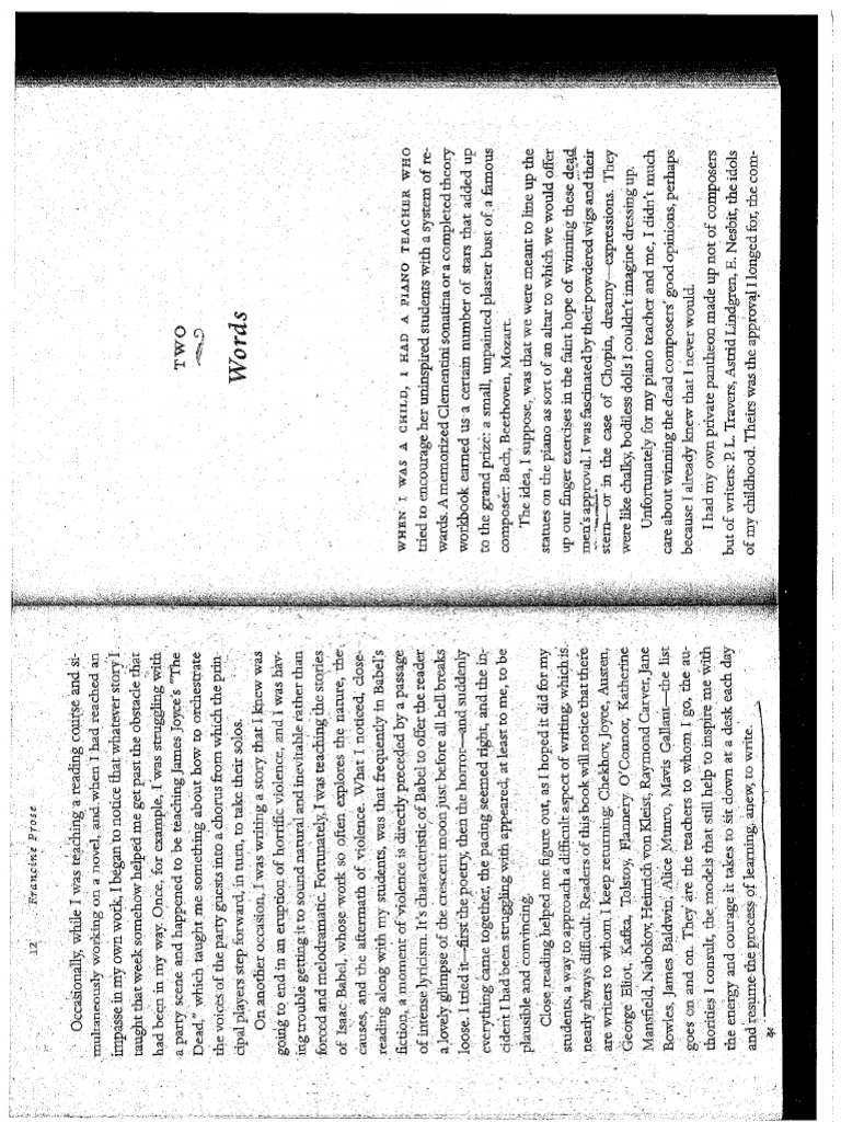 Prose Words | PDF