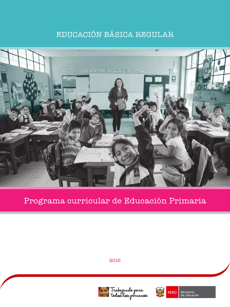 Programa Curricular de Educación Primaria | PDF | Plan de estudios ...