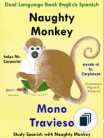 Study Spanish with Naughty Monkey