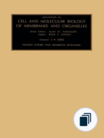 Advances in Cellular and Molecular Biology of Membranes and Organelles