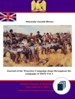 Journal of the Waterloo Campaign (kept throughout the campaign of 1815)