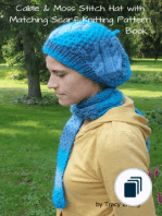 Winter Hat with Matching Scarf Knitting Patterns