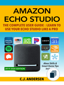 Read Amazon Echo Studio The Complete User Guide Online By Cj Andersen Books