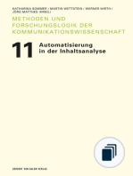 Methoden und Forschungslogik der Kommunikationswissenschaft