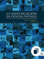 La investigación en Ciencias Sociales