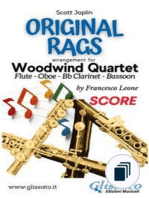 Original Rags - Woodwind Quartet