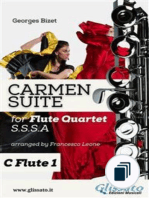 "Carmen" Suite - Flute Quartet