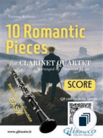 10 Romantic Pieces - Clarinet Quartet