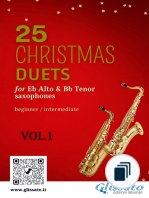Christmas duets for Alto & Tenor sax