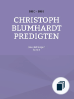 Christoph Blumhardt Predigten