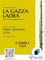 La Gazza Ladra - Flute Quartet (s.s.a.b.)