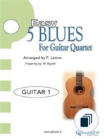 5 Easy Blues for Guitar Quartet