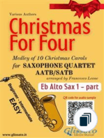 Christmas for Four - medley for Saxophone Quartet
