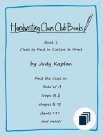Handwriting Clues Club Books