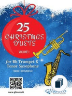 Christmas Duets for Trumpet and Tenor Saxophone