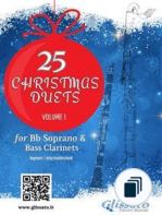 Christmas duets for Bb Soprano and Bass Clarinets
