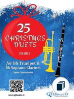 Christmas duets for Trumpet and Clarinet