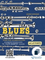 Flute Quartet - Blues excerpt from “An American in Paris”