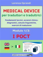 (BIO-) MEDICINA PER TRADUTTORI – Dispositivi Medici