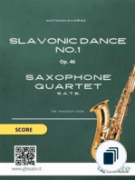 Slavonic Dance n°1 - Saxophone Quartet