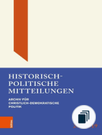 Historisch-Politische Mitteilungen. Archiv für Christlich-Demokratische Politik