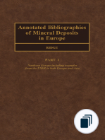 Annotated Bibliographies of Mineral Deposits in Europe, including Selected Deposits in the USSR