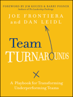 Team Turnarounds: A Playbook for Transforming Underperforming Teams