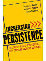 Increasing Persistence: Research-based Strategies for College Student Success