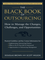 The Black Book of Outsourcing: How to Manage the Changes, Challenges, and Opportunities