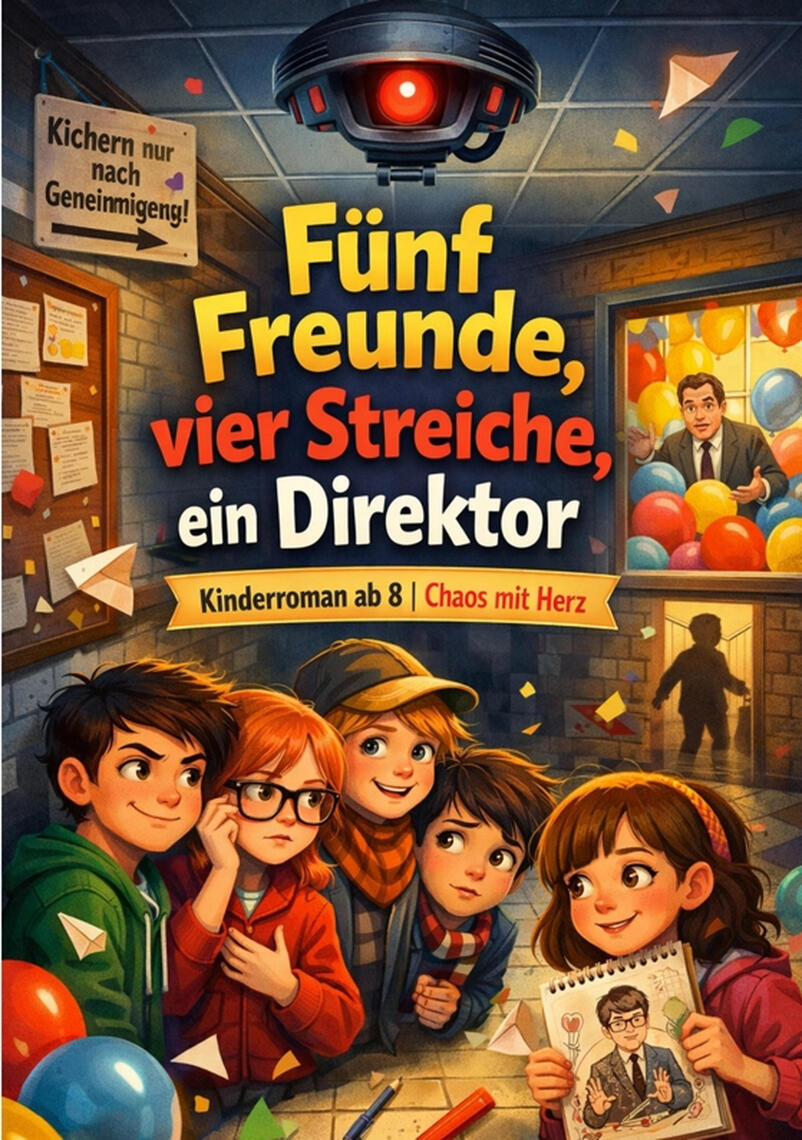 Fünf Freunde, vier Streiche, ein Direktor von Dominik Mikulaschek ...
