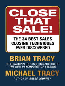 Close That Sale! by Brian Tracy, Michael Tracy (Ebook) - Read free