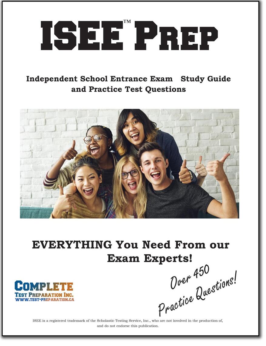 ISEE Prep;: Complete ISEE Prep by Complete Test Preparation Inc. (Ebook ...