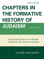 Chapters in the Formative History of Judaism: Fifth Series