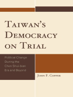 Taiwan's Democracy on Trial: Political Change During the Chen Shui-bian Era and Beyond