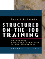 Structured On-the-Job Training