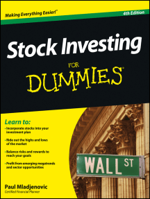 Read Stock Investing For Dummies Online By Paul Mladjenovic Books