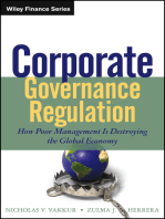 Corporate Governance Regulation: How Poor Management Is Destroying the Global Economy