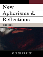 New Aphorisms & Reflections: Third Series