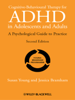 Cognitive-Behavioural Therapy for ADHD in Adolescents and Adults: A Psychological Guide to Practice