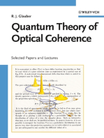 Quantum Theory of Optical Coherence