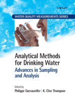 Analytical Methods for Drinking Water: Advances in Sampling and Analysis