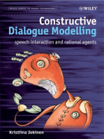 Constructive Dialogue Modelling: Speech Interaction and Rational Agents