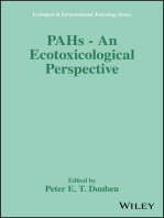 PAHs: An Ecotoxicological Perspective