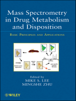 Mass Spectrometry in Drug Metabolism and Disposition: Basic Principles and Applications