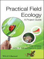 Practical Field Ecology: A Project Guide